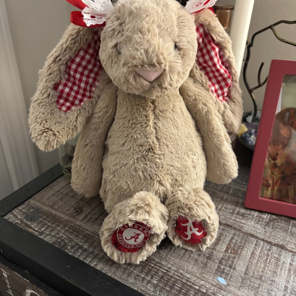 Handmade College Jellycat Bunniesπ§‘ - Picture 9 of 14